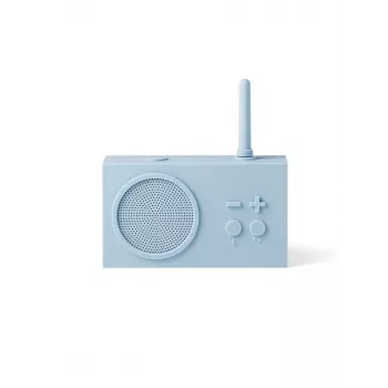 Lexon Tykho 3 hordozható FM-rádió és Bluetooth-hangszóró világoskék
