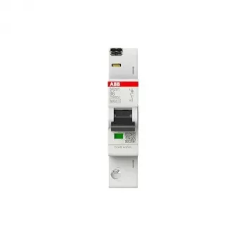 ABB SX201-B6 6 A egyfázisú B-karakterisztikájú kismegszakító, 230/400 V AC, 6 kA 2CDS251003R0065