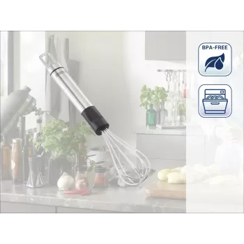 LEIFHEIT ProLine mini habverő nemesacél 20 cm 103030
