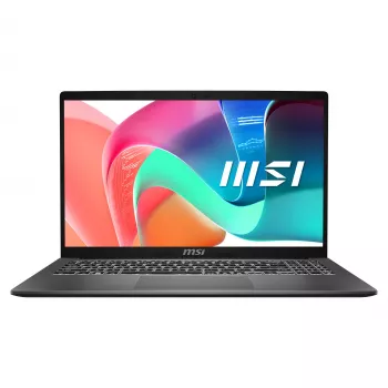 MSI Modern 15 F1MG-1246FRNN laptop, 15,6 inch Full HD IPS, Intel Core 5 120U, 16GB DDR4, 512GB SSD, Windows 11 Pro, francia AZERTY billentyűzet