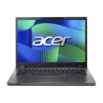 Acer TravelMate P2 TMP214-55-G2 14 inch WUXGA üzleti laptop, Intel Core 5 120U, 32GB RAM, 512GB SSD, Wi-Fi 6E, Windows 11 Pro, fekete