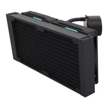 FSP AE24-B 240 mm ARGB all-in-one CPU-folyadékhűtő, LGA1851/AM5, fekete