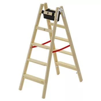 HAILO H77 ComfortLine kétoldali fa állólétra 2x5 fok