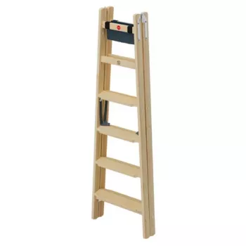 HAILO kétoldali létra H77 ComfortLine fa 2x6 fok