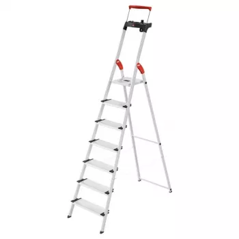 HAILO L85 ComfortLine alumínium háztartási létra, 7 fok, 150 kg, EN 131