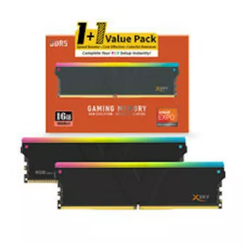 V-Color Manta XSky RGB 16GB DDR5-6000 CL28 EXPO memóriamodul, fekete