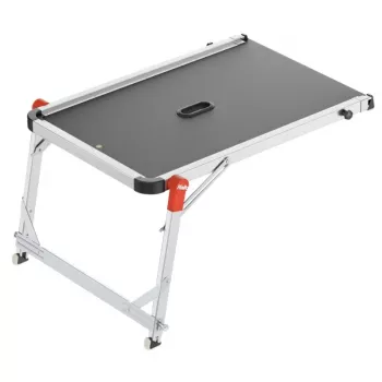 HAILO TP2 Pro lépcsőplatform – állítható alumínium munkap latform lépcsőkhöz, 150 kg, EN 131