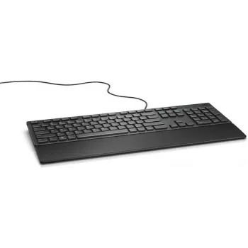 Dell KB216 vezetékes USB-billentyűzet, QWERTY cseh kiosztás, fekete