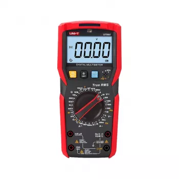 UNI-T UT89X univerzális mérőműszer digitális multiméter 6000 counts True RMS CAT III 1000V/CAT IV 600V NCV, feszültségjelző, LPF és hőmérséklet funkcióval