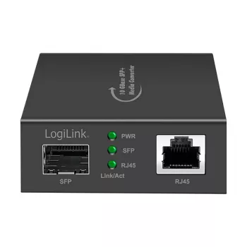 LogiLink 10 Gigabit médiakonverter RJ45-ről 10G SFP+-ra (NMC003)