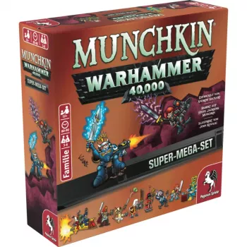 Pegasus Munchkin Warhammer 40K Super Mega Set kártyajáték