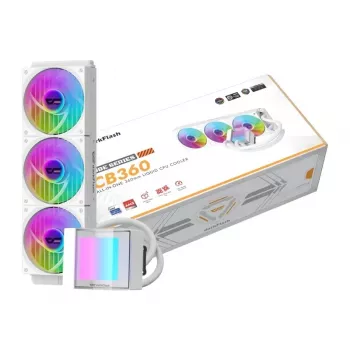 Darkflash CB360 White 360 mm ARGB AIO folyadékhűtő CPU-hoz