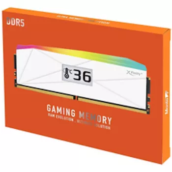 V-Color Manta XFinity+ aRGB 32GB (2x16GB) DDR5-6400 CL32 fehér asztali memóriakészlet