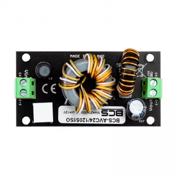 BCS-AVC24/1205/ISO 24V AC 5A 120W DIN-sínre szerelhető CCTV tápegység