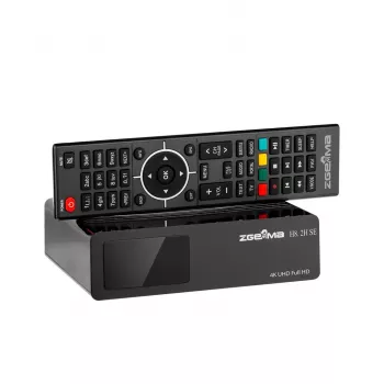 INNE tuner combo Zgemma H8SE Linux WiFi 4K UHD műholdas és földfelszíni vevő