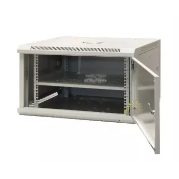 EMITER EM/AP6606-B 19 inch 6U Wall-Mount Cabinet 600x600x370mm Black