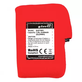 Glovii Li-polymer akkumulátor 2100 mAh 7,4V fűthető kesztyűhöz és sapkához