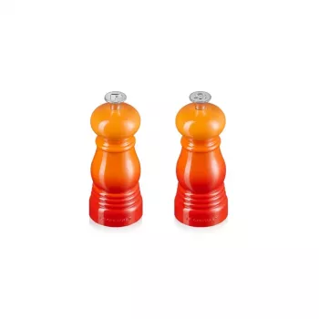 Le Creuset só- és borsdaráló készlet 11 cm Volcanic Orange