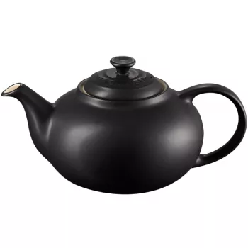 Le Creuset kőcserép teáskanna 1,3L fekete