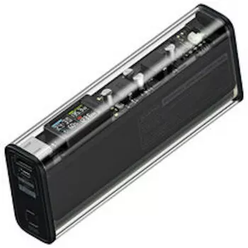 SHARGE Shargeek 140 powerbank, 20 000mAh, 140W, USB-C, USB-A - fekete