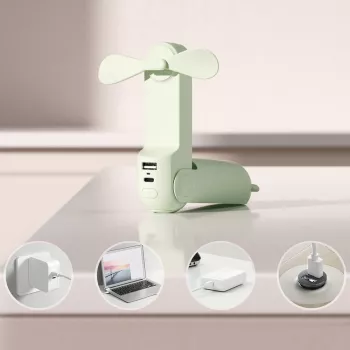 Jisulife kézi ventilátor 8 - zöld