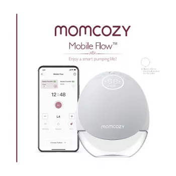 Momcozy - M9 kéz nélküli mellszívó - piros