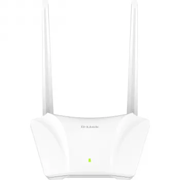 D-Link S03/E N300 Wi-Fi router, 2,4 GHz, 300 Mbps, 4x LAN, fekete