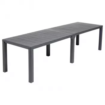 KETER Julie Double Table kerti asztal (2 konfiguráció) szürke