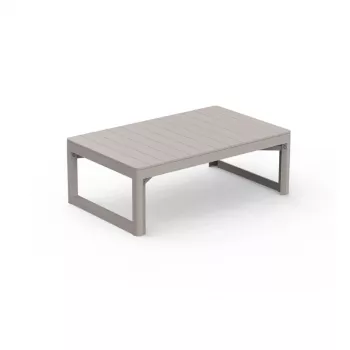 KETER Lyon Table Rezolith kerti asztal (2 konfiguráció) bézs