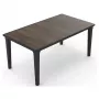 Keter Futura Deco kerti étkezőasztal grafit/dió 29216482533