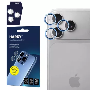 3MK PROTECTION Apple iPhone 18 Pro / 18 Pro Max – HARDY Lens Protection Pro világoskék