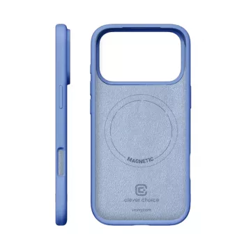 Crong Color Cover Magnetic – MagSafe tok iPhone 18 Pro / 17 Pro (kék)