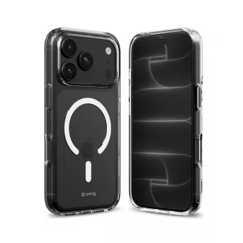 Crong Clear MAG Cover – MagSafe tok iPhone 18 Pro Max / 17 Pro Max (átlátszó)