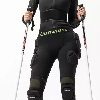 Ochraniacze bioder Qunature Ski - Advanced L narty snowboard łyżwy - czarne