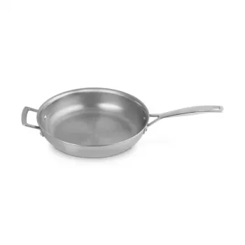 LE CREUSET 3 rétegű rozsdamentes acél serpenyő bevonat nélkül Ø28 cm