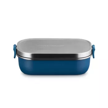 LE CREUSET Lunchbox ON THE GO 900 ml kék
