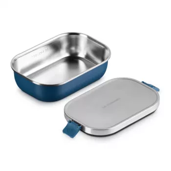 LE CREUSET Lunchbox ON THE GO 900 ml kék
