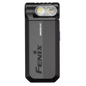 LED zseblámpa Fenix SW05R-UV fekete