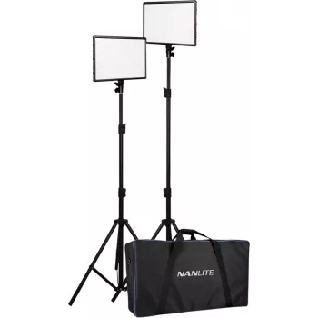 Nanlite LUMIPAD 25 2KIT Bi-Color LED panel készlet állványokkal és táskával