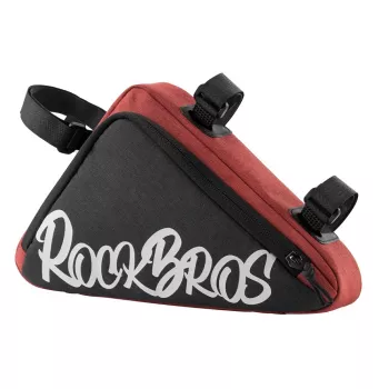 Rockbros G002 Flash Journey kerékpártáska háromszögvázra 1,4 l – piros