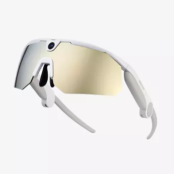 BleeqUp Ranger AI Sports Camera Glasses biały
