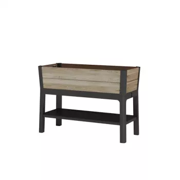KETER Deco Elevated Garden Bed virágcserép 48L, dió