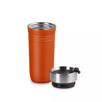 LE CREUSET ON THE GO termosz 350 ml, narancssárga