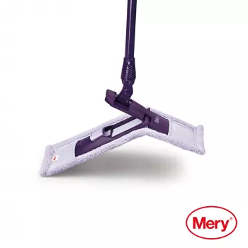 MERY mikroszálas mop 45 cm fémnyéllel 140 cm