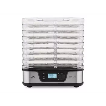ETA Secca Premium ETA930190000 aszalógép, 8 téglalap alakú betét, 380 W, ezüst