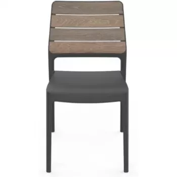 KETER Deco Porto kerti szék dió/szürke