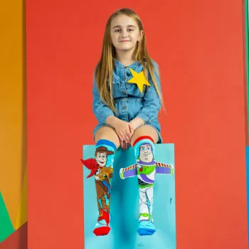MADMIA gyerek térdzokni zokni Toy Story Toystory Buzz Chudy Woody / Md018