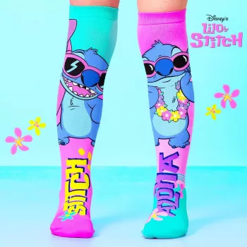 MADMIA gyerek térdzokni Lilo & Stitch Aloha virág Disney / Md036p