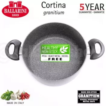 BALLARINI serpenyő Cortina Granitium Ø24cm/3mm
