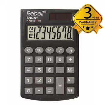 Rebell SHC208 zsebszámológép